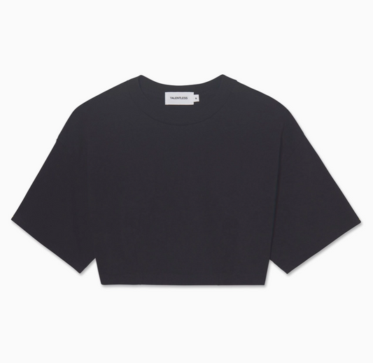Crop Darted Tee