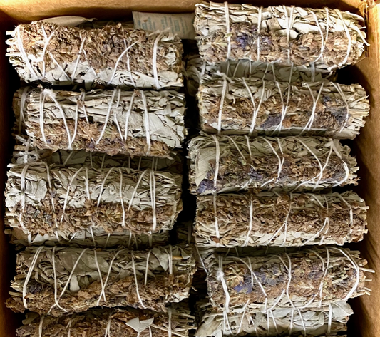 Lavender with White Sage Bundles