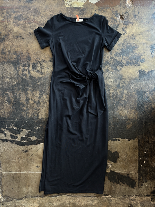 Black Sezane Short Sleeve Dress
