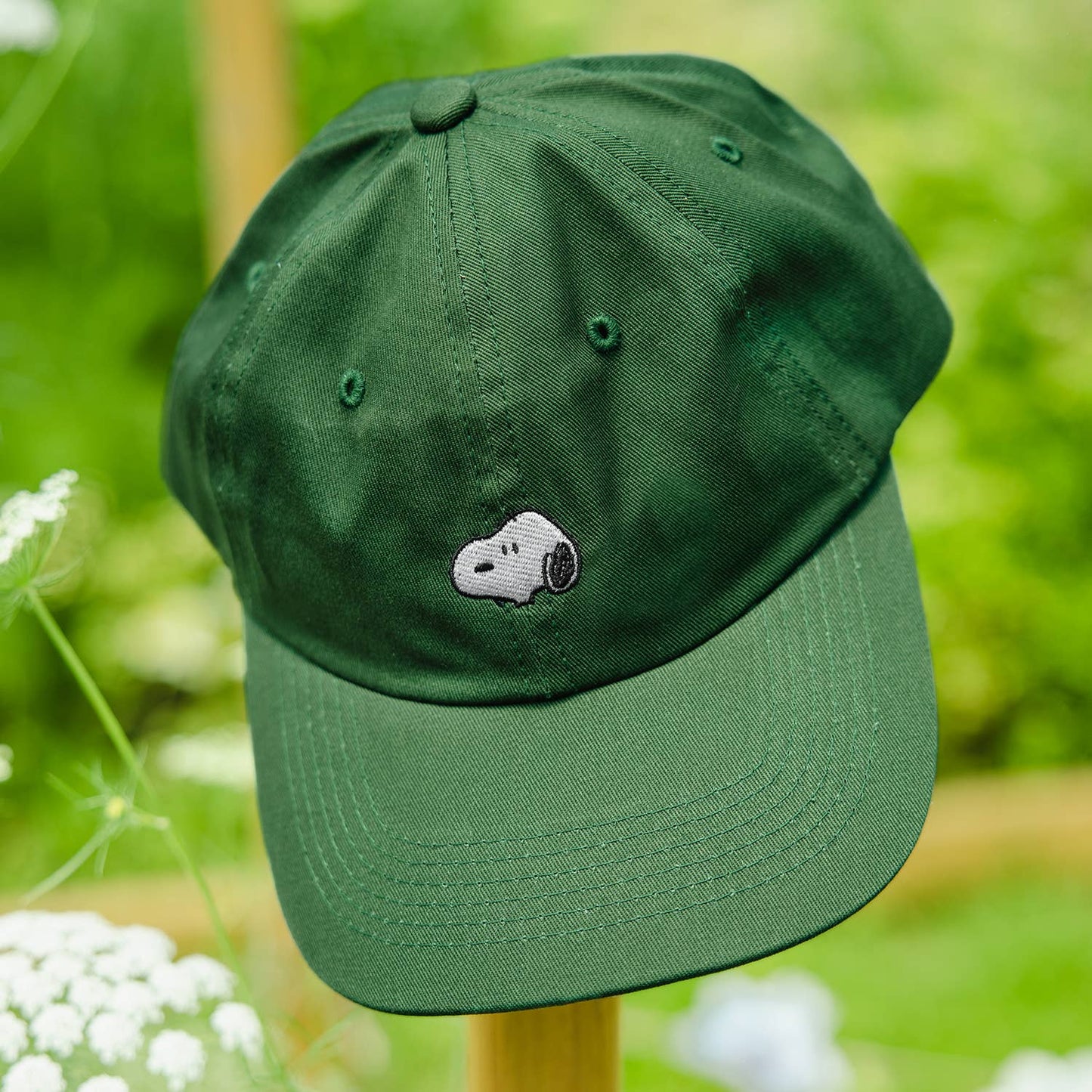 Forest Snoopy Embroidered Dad Hat