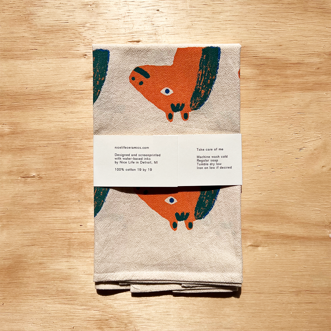 Horse Cotton Tea Towel