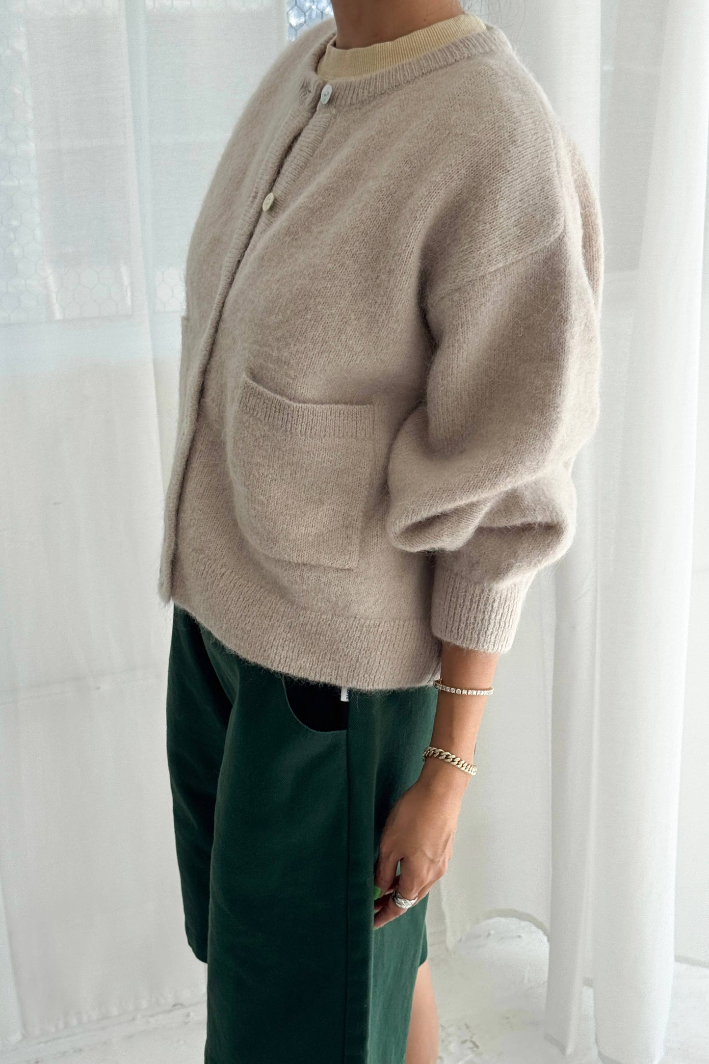 Amélie Alpaca Cardigan