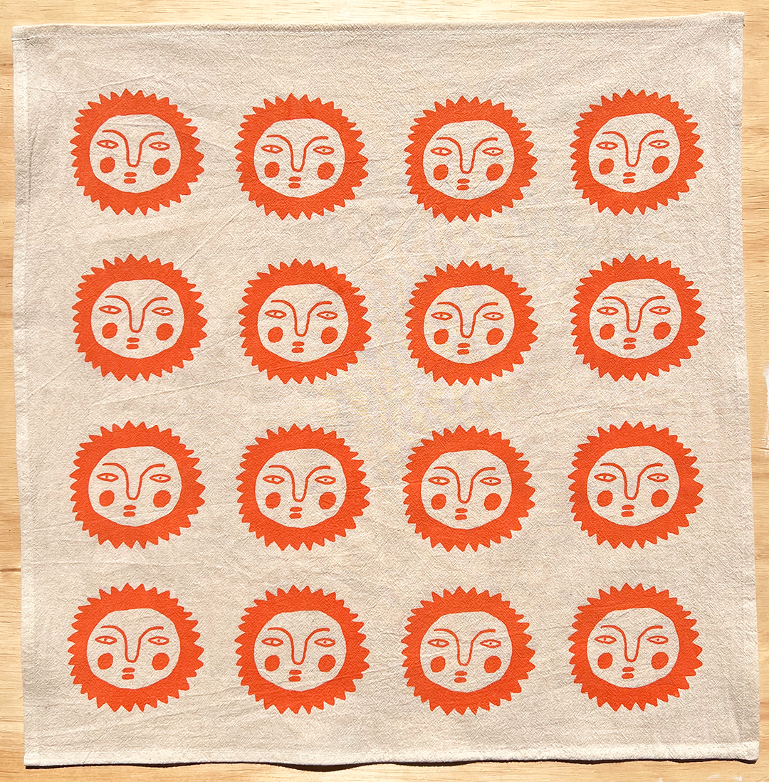 Sun tea towel