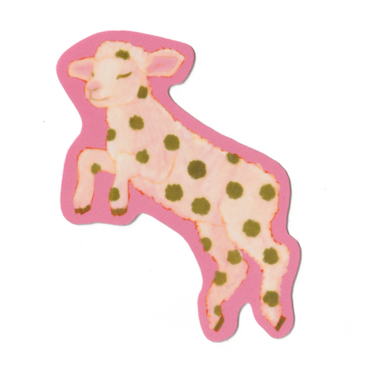 POLKA DOT LAMB! Sticker