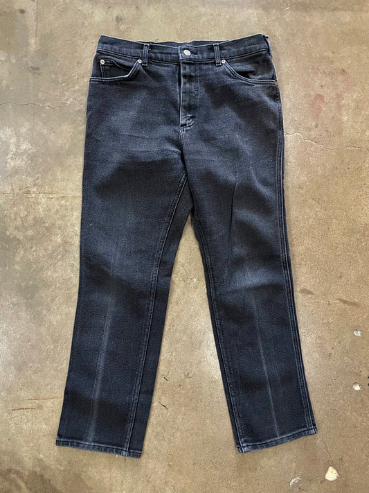 Vintage Washed Black Lee Denim