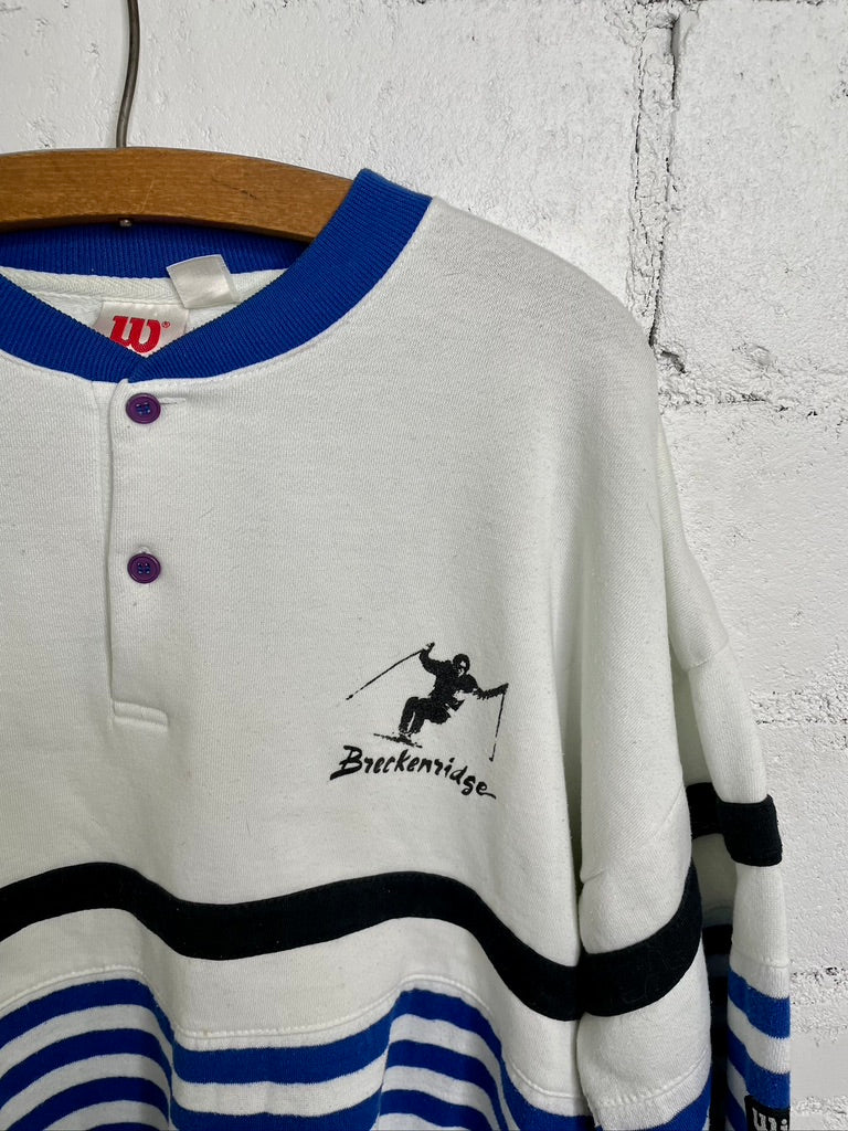 Vintage Wilson "Breckenridge" Henley Sweater
