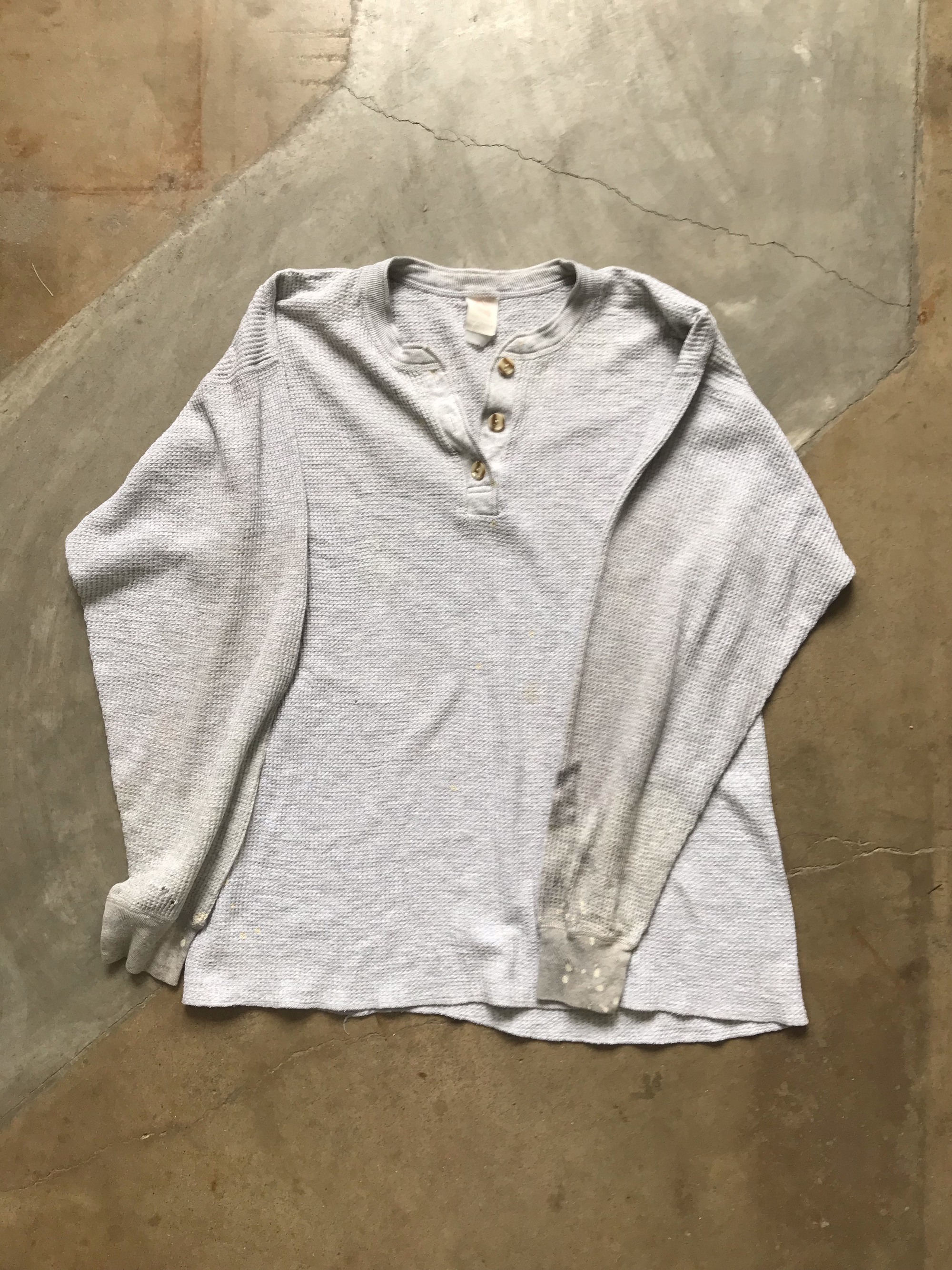 Grey Henley Thermal