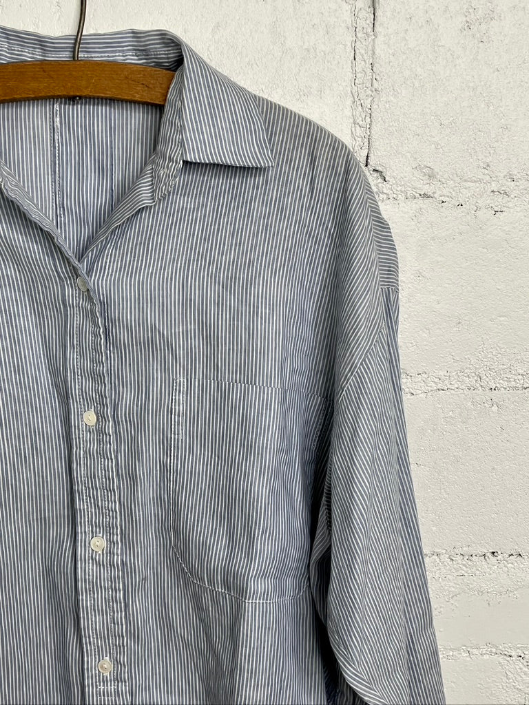 Long Sleeve Box Fit Button Down