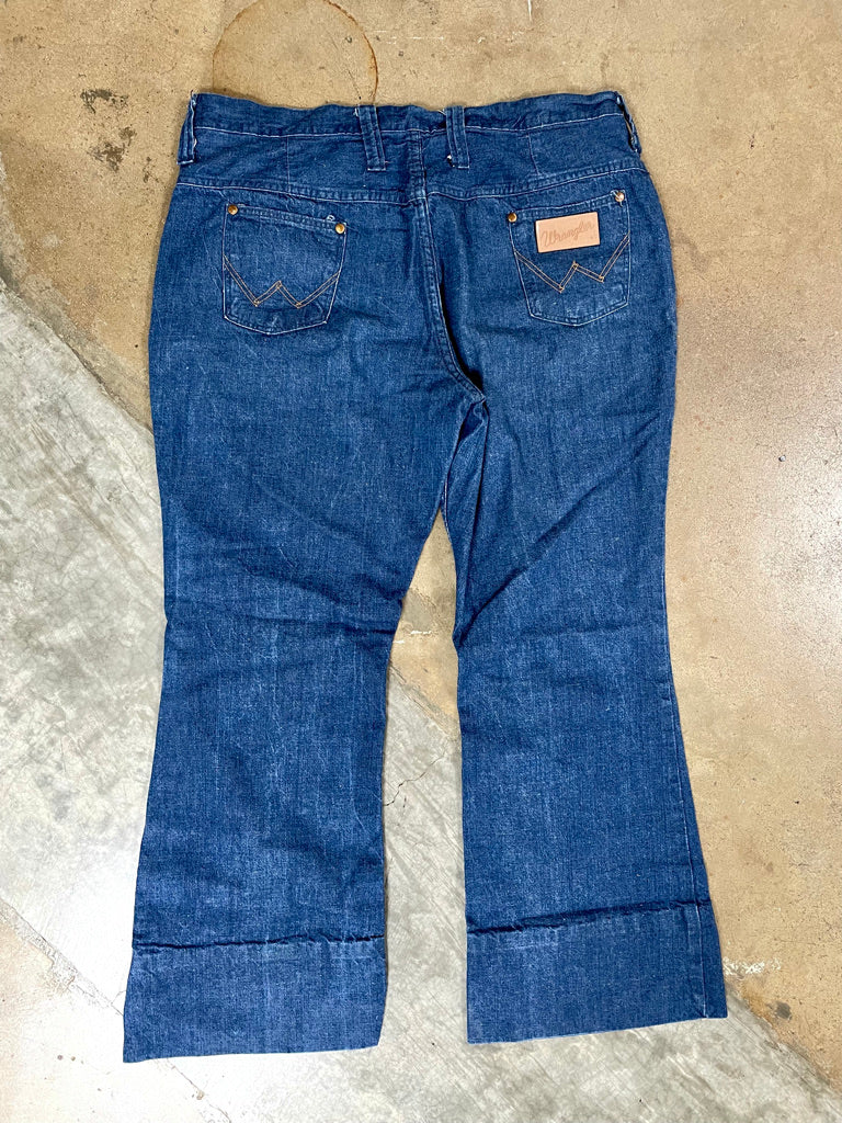 Vintage Wide Leg Denim Wranglers