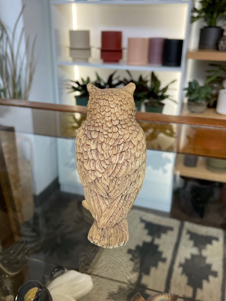Vintage Cream Owl