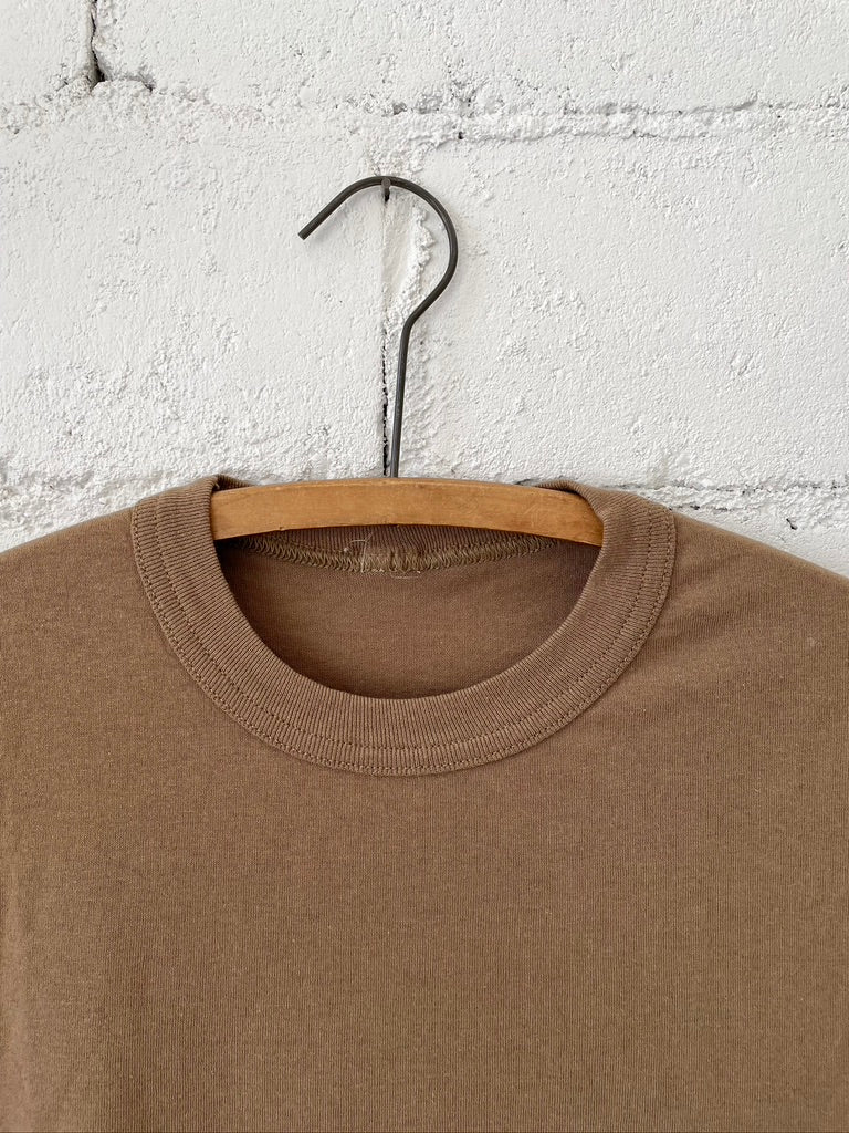 Vintage Brown Basic Tee