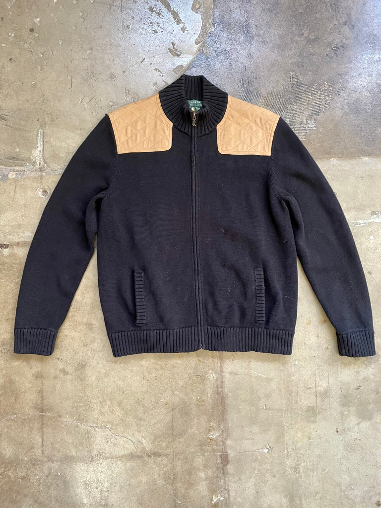 Vintage Ralph Lauren Zip Up Sweater