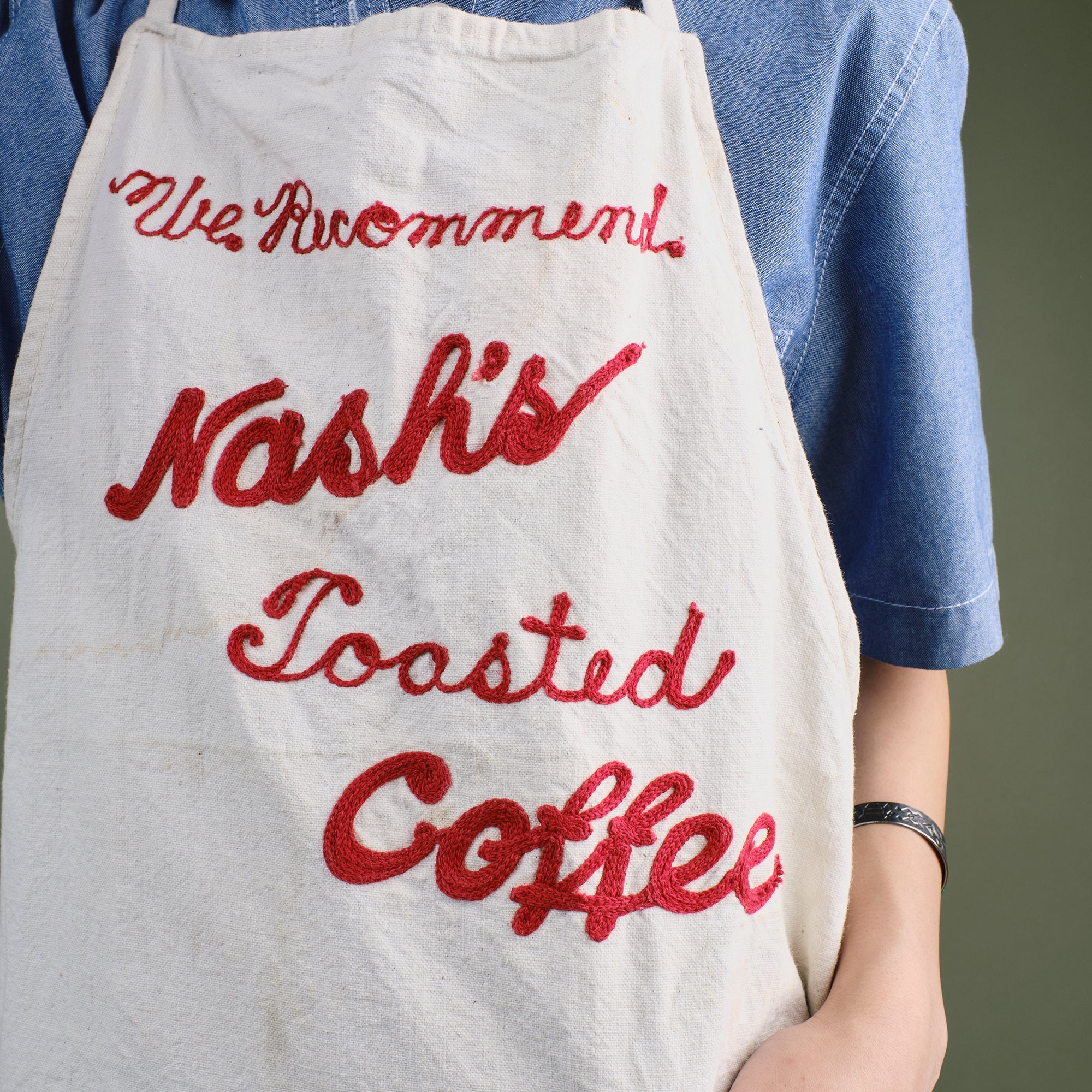 Vintage "Nash's Toasted Coffee" Apron