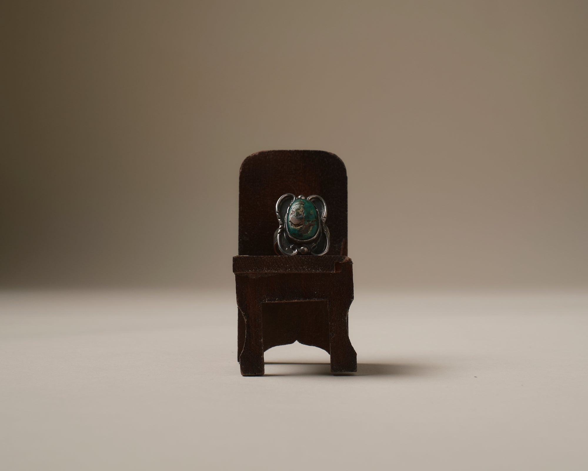 Vintage Navajo Turquoise Ring 08