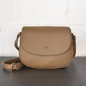 Florence Saddle Crossbody (Signet)