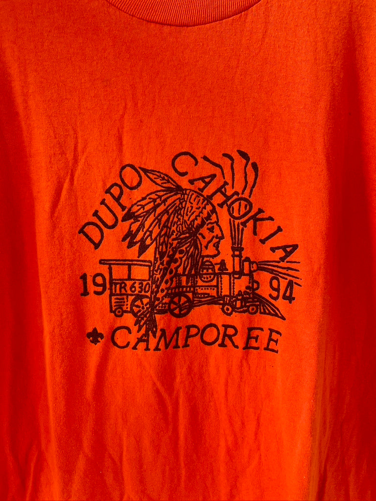 Vintage "Dupo Cahokia Camporee" Graphic Tee
