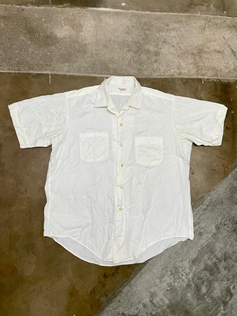 Vintage Richman Brothers White Short Sleeve Shirt