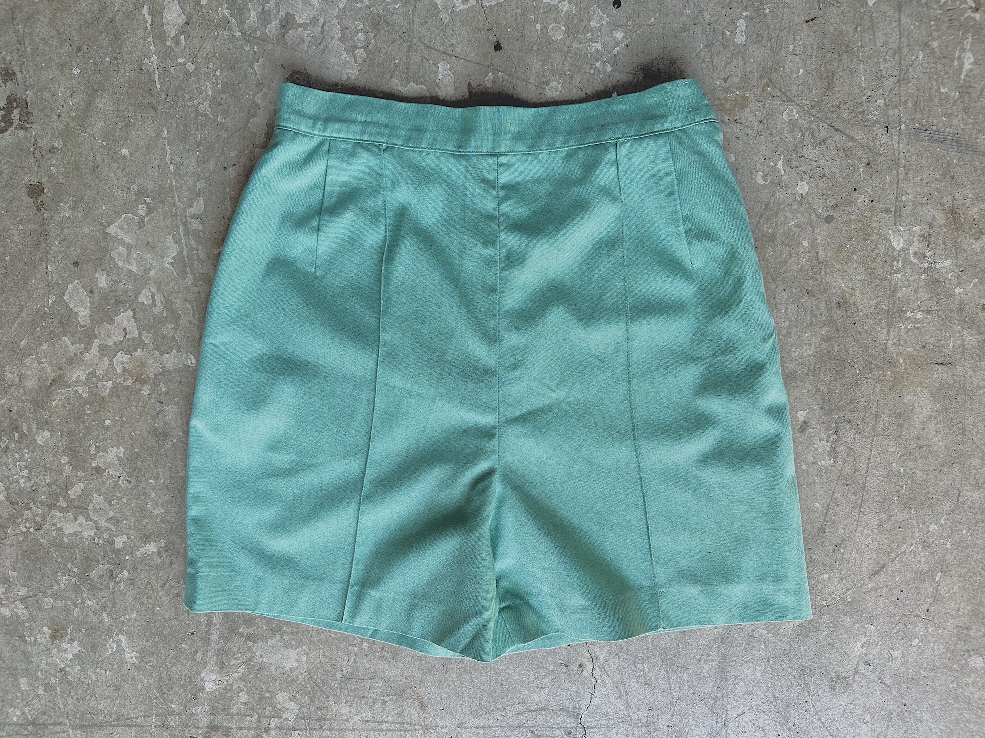 1970s Teal Shorts