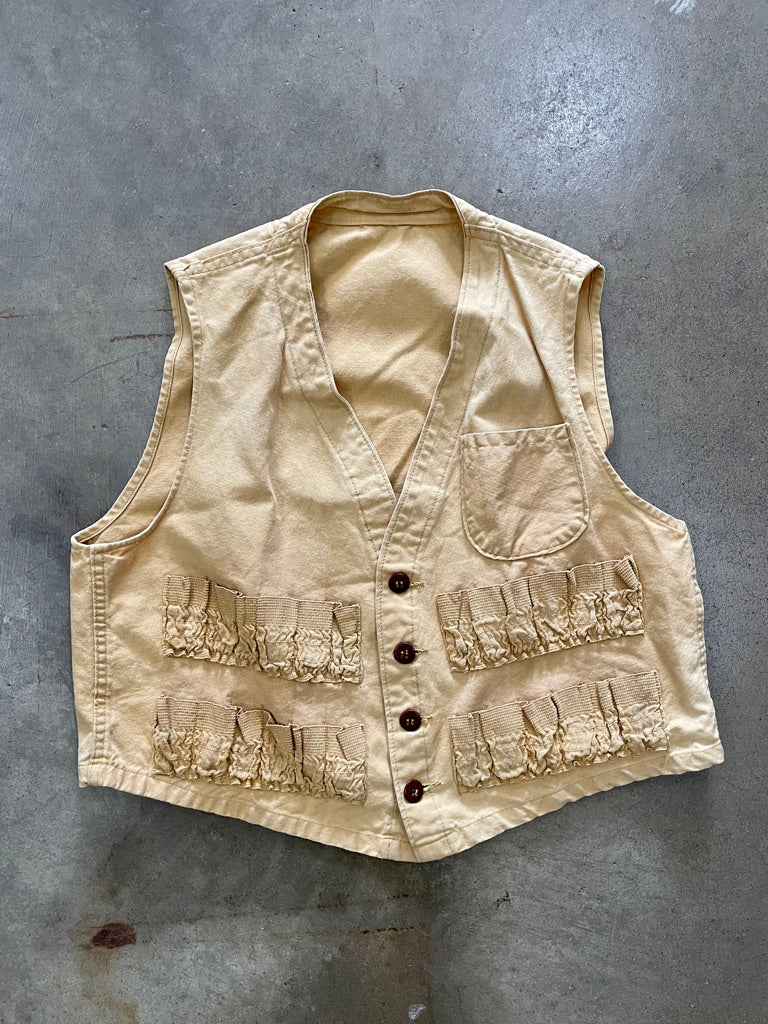Vintage Yellow Hunting Vest