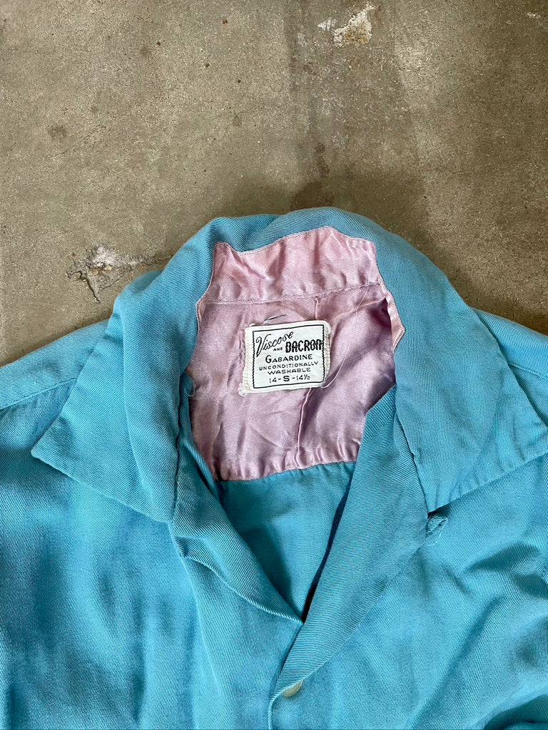Vintage Viscoe & Dacron Button Up