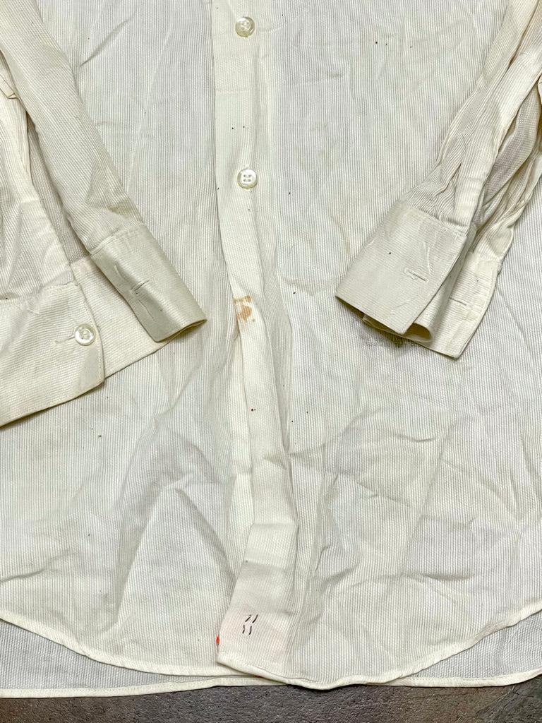 Vintage JCP Wash'n' Wear White Button Up