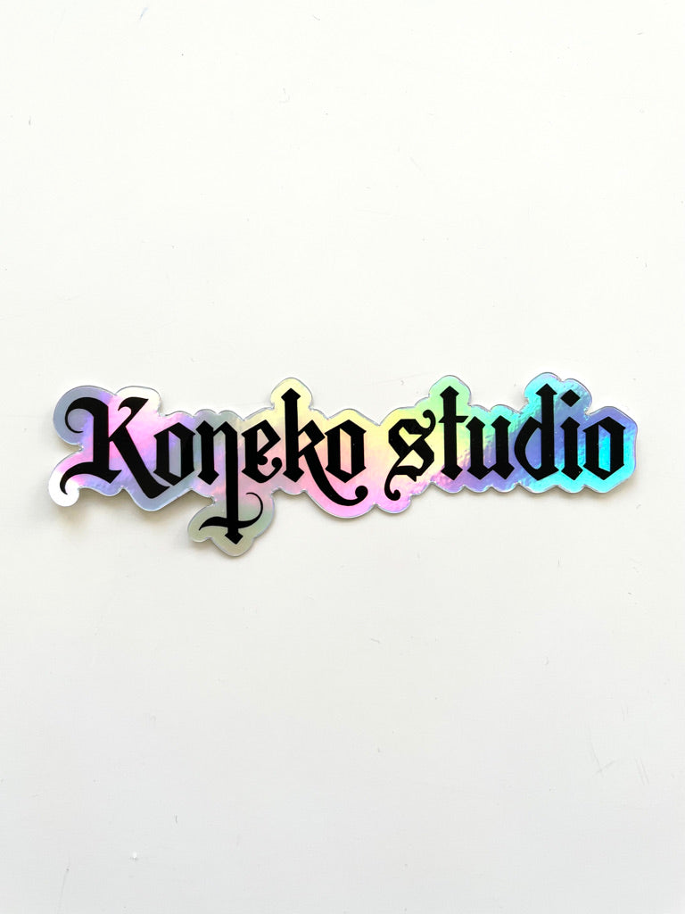Koneko Studio Holographic Sticker
