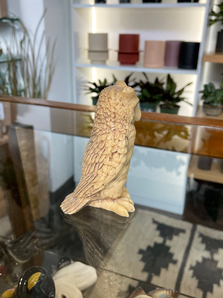 Vintage Cream Owl
