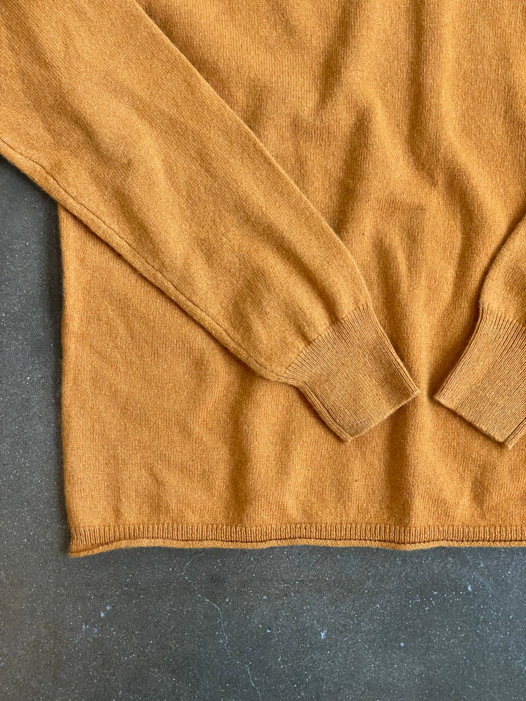 Gold Madewell Mockneck Sweater