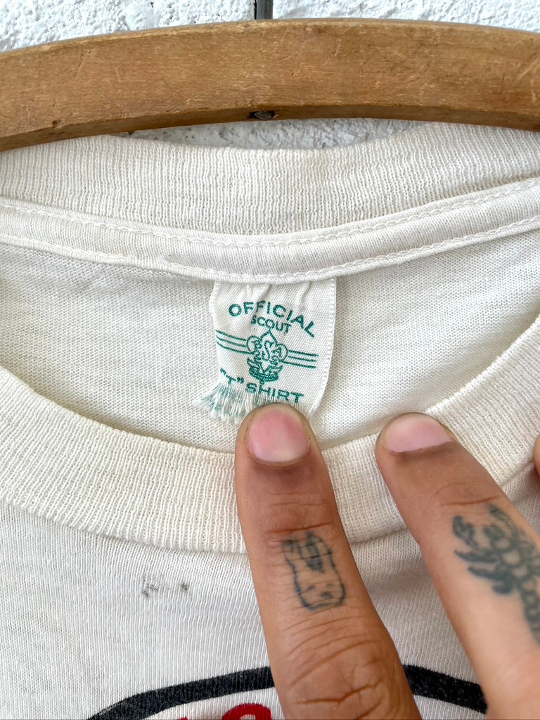 Vintage Boy Scouts of America "Camp Long Lake" Graphic Tee