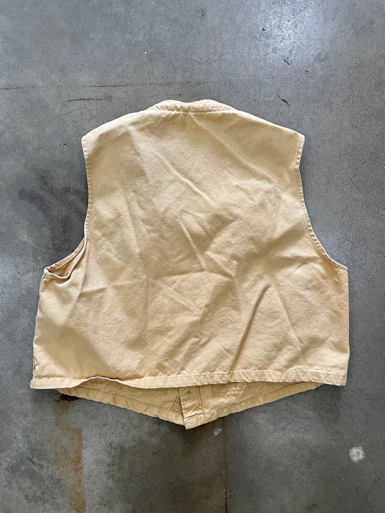 Vintage Yellow Hunting Vest