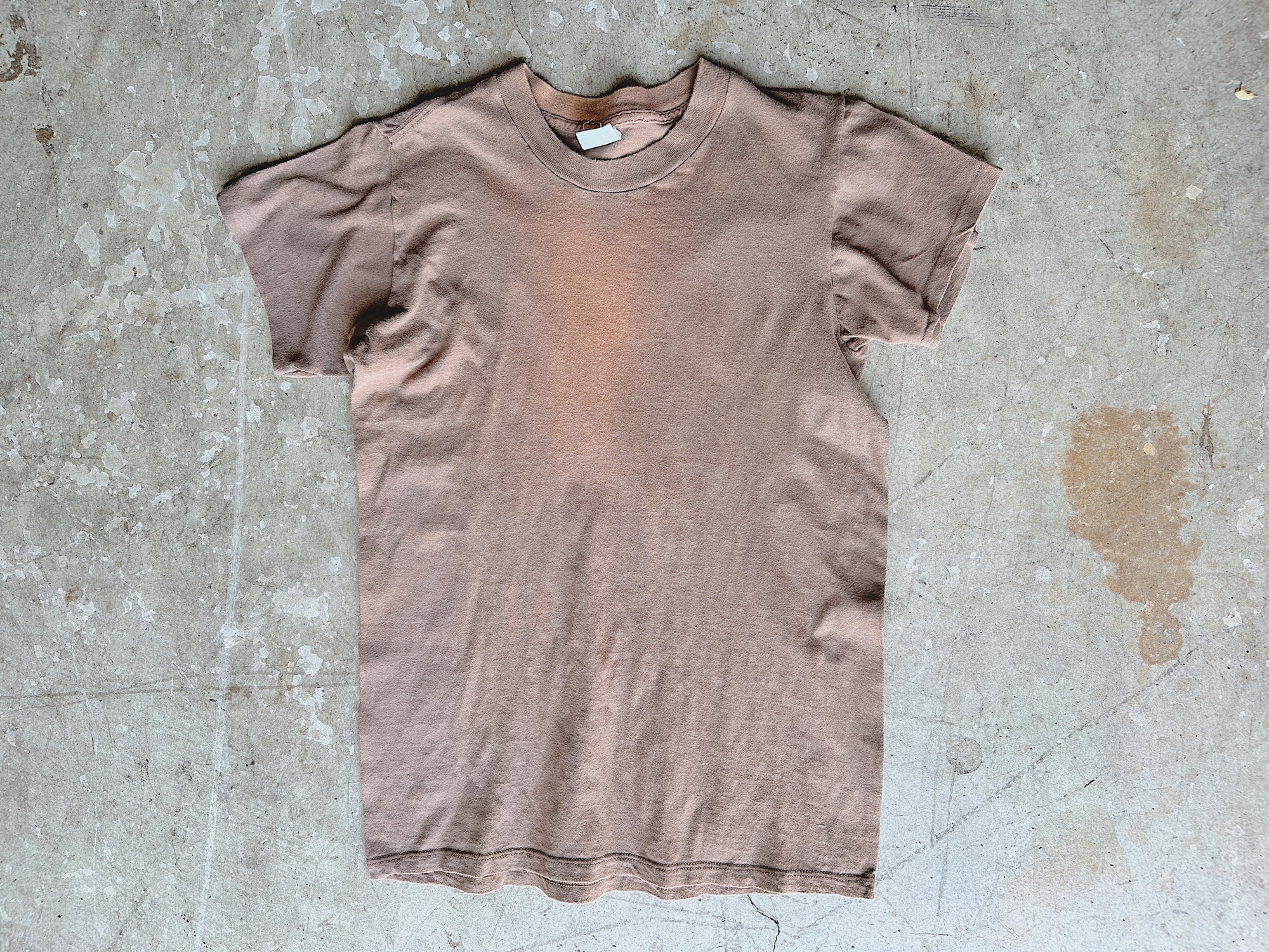 Brown Military Issue Tee