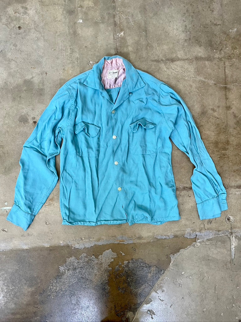 Vintage Viscoe & Dacron Button Up
