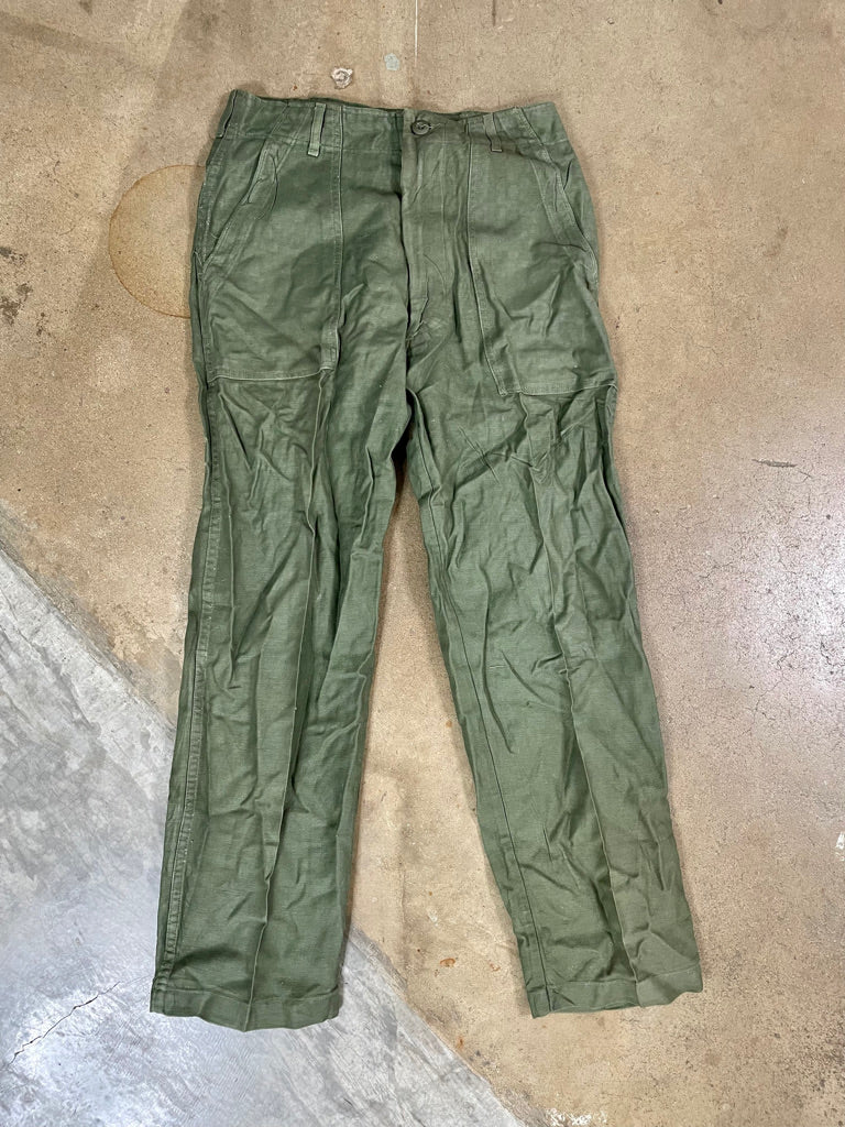 Vintage Olive Cargo Pants (OG-107 Type 1)