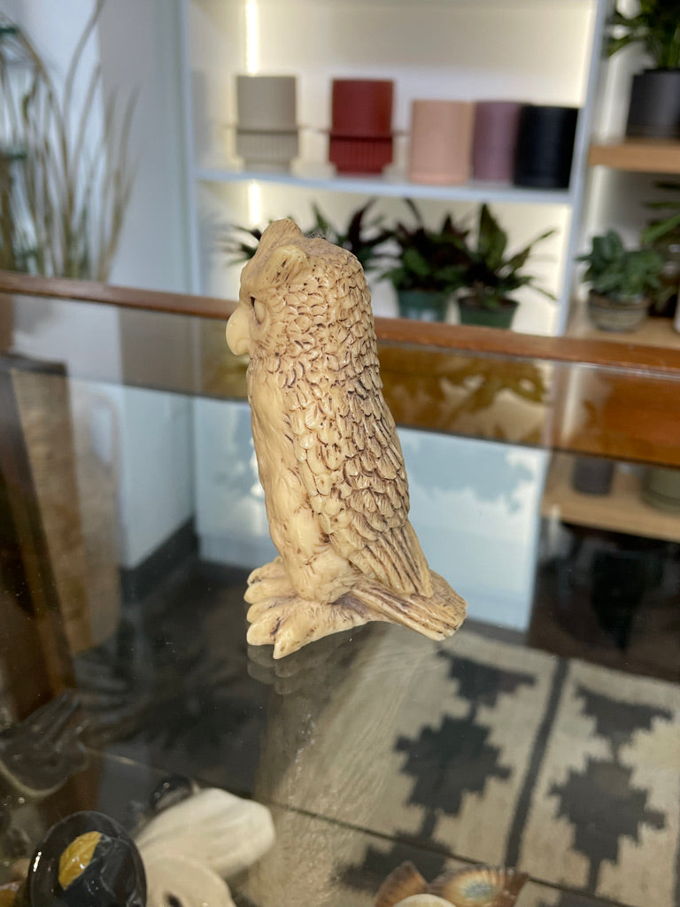 Vintage Cream Owl