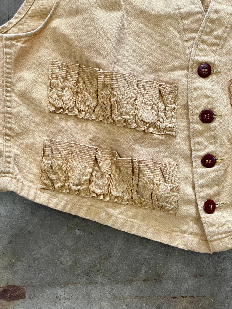 Vintage Yellow Hunting Vest