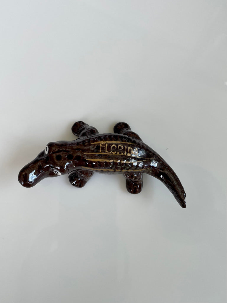 Vintage Florida Alligator Salt Shaker
