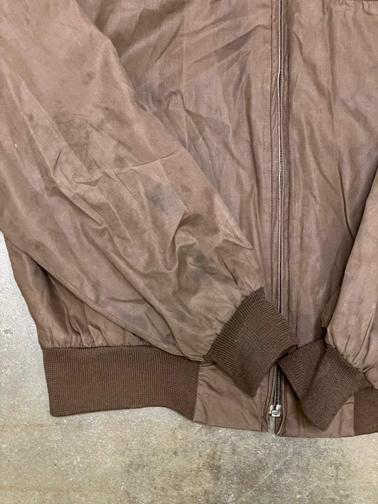 Vintage Brown Windbreaker