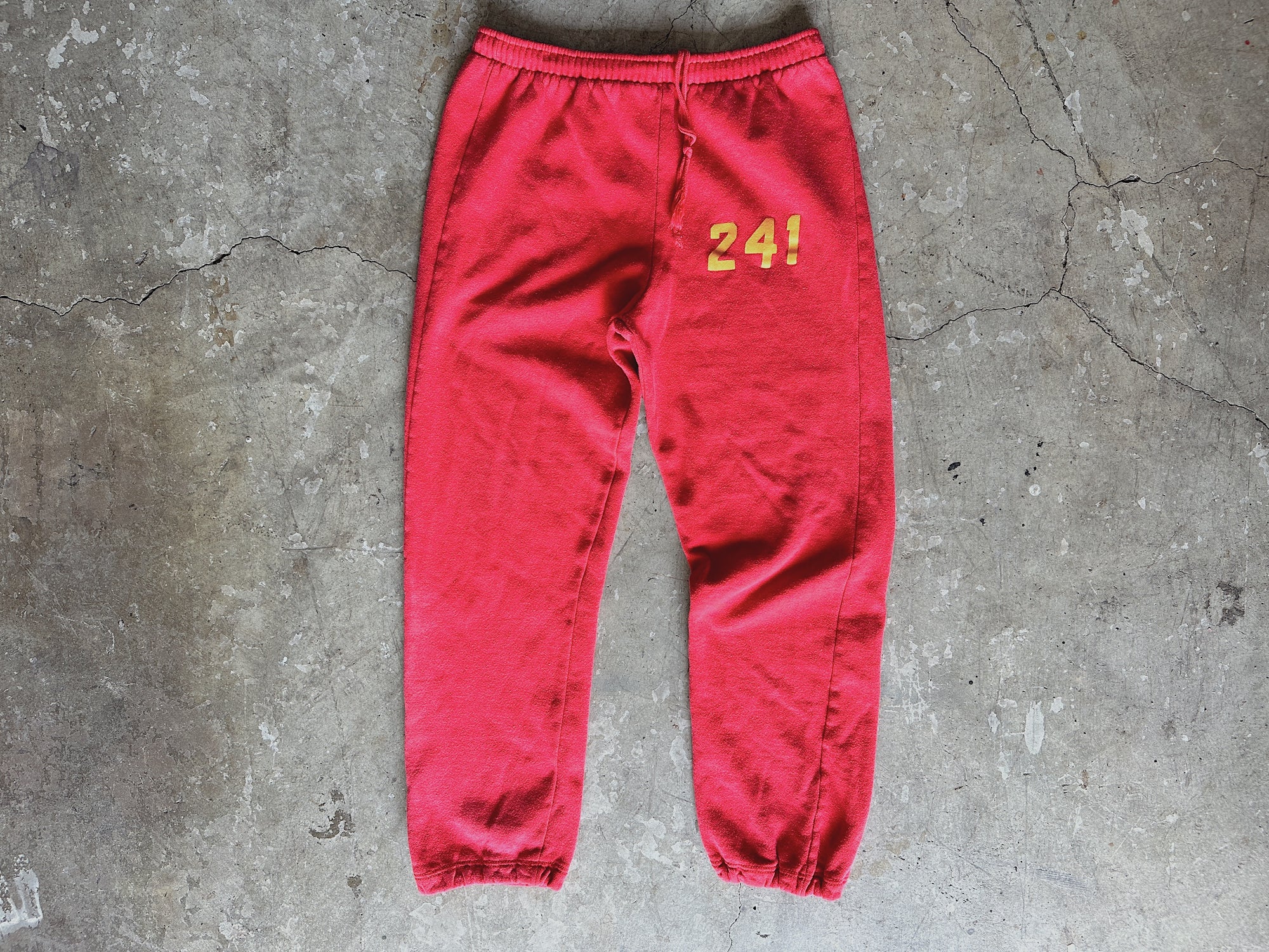 1980s Red Champion Sweatpants