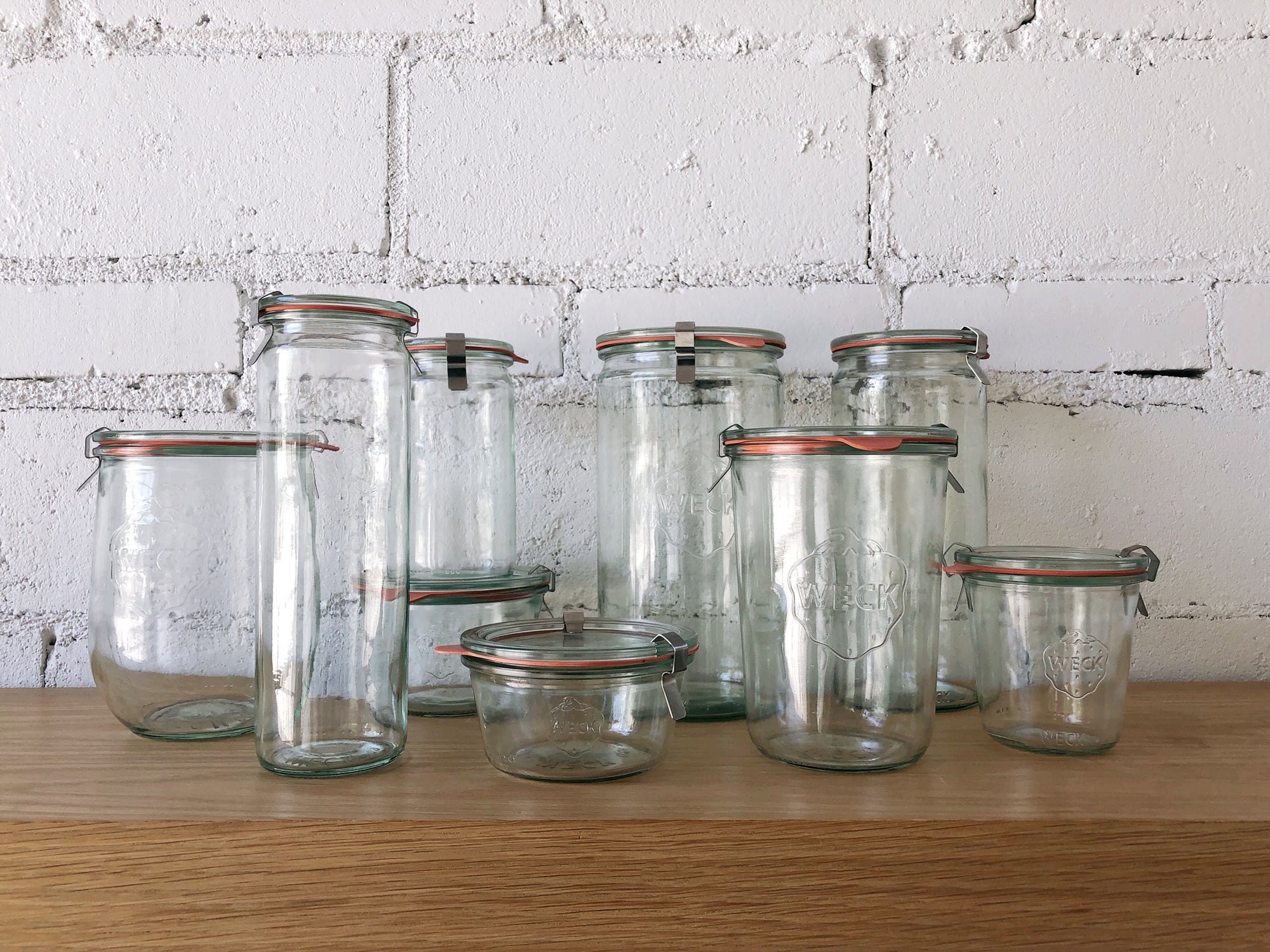 Weck Glass Storage Containers