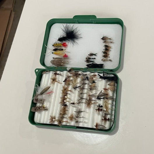 Vintage Green Cabela's Mini Tackle Box