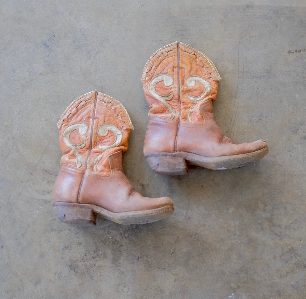 Kids' Brown Cowboy Boots