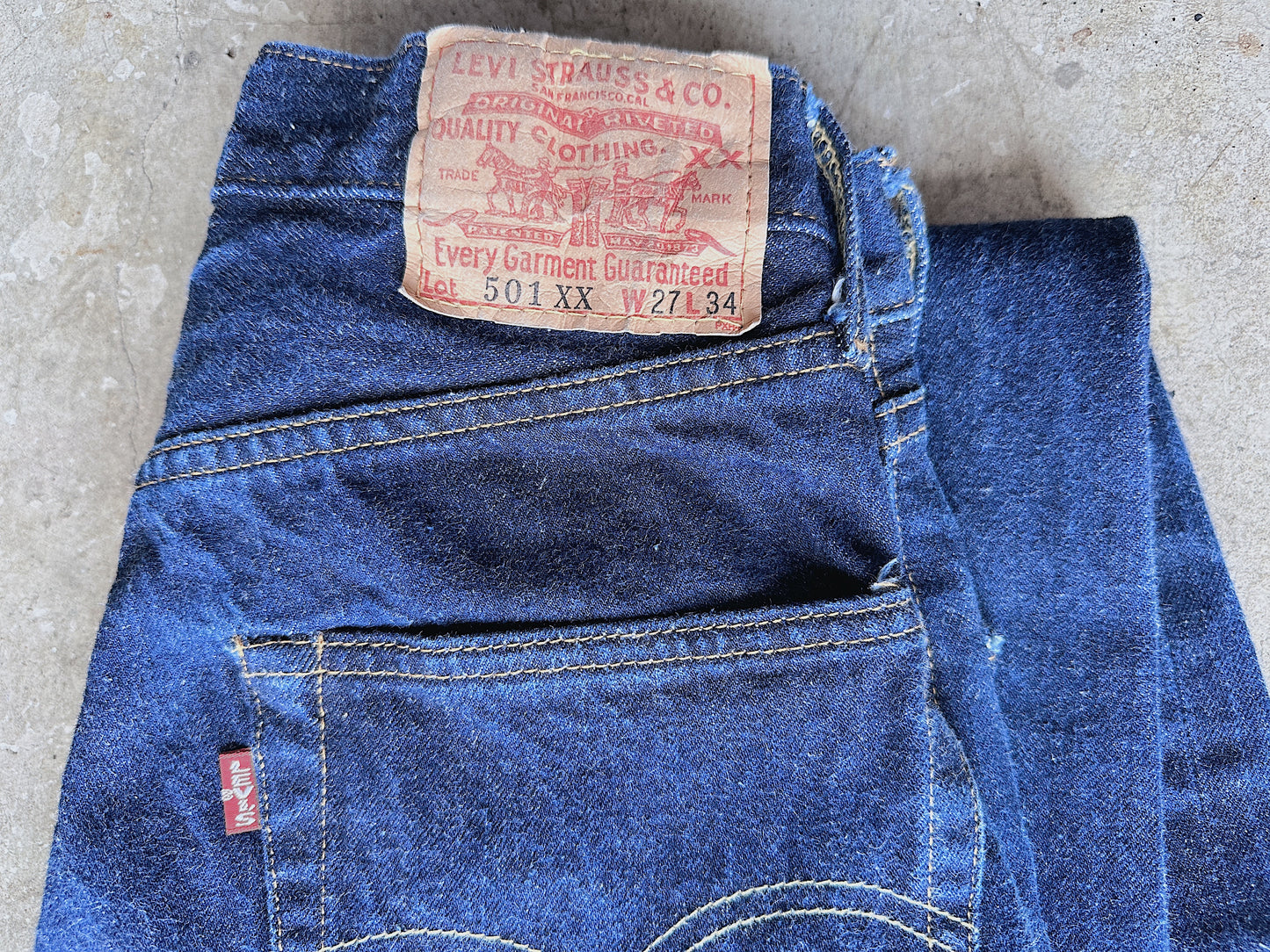 1990s Selvedge Big E Levis 501