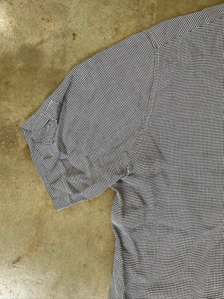 Vintage Houndstooth Blouse