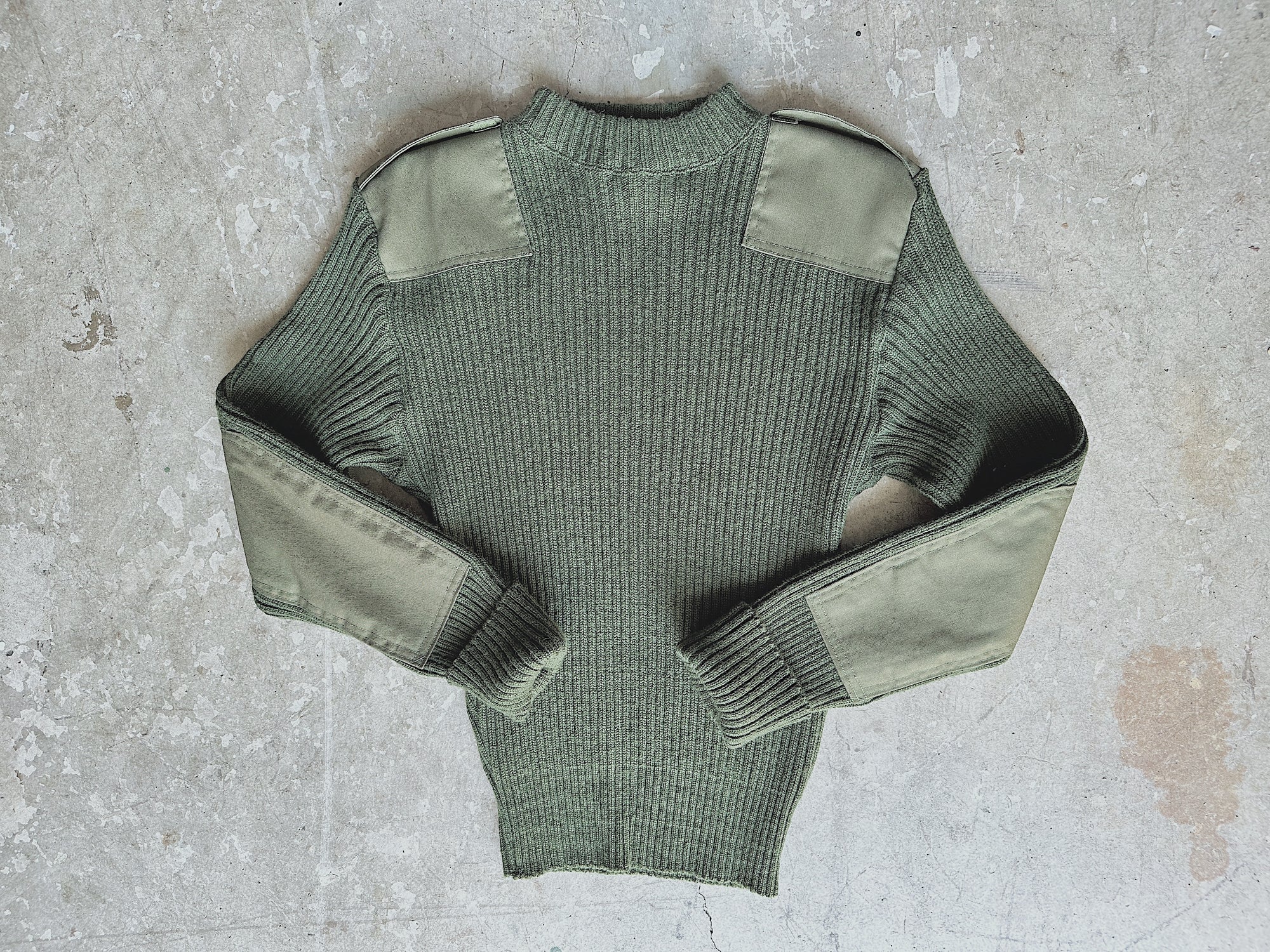 Olive Military Sweater