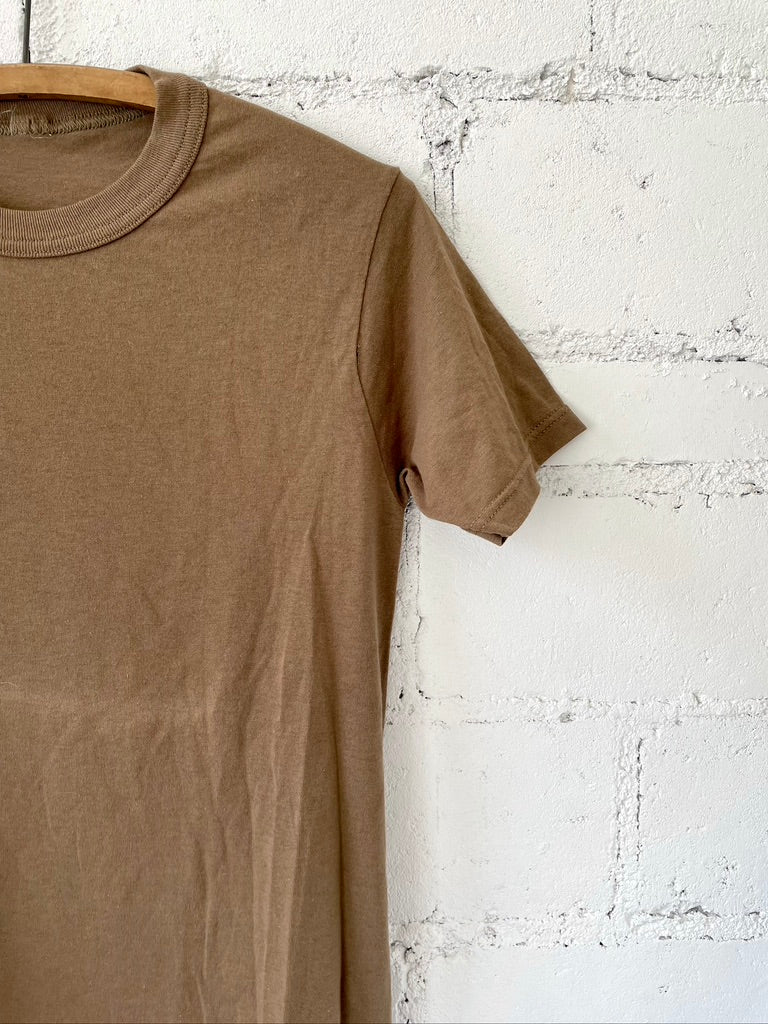 Vintage Brown Basic Tee