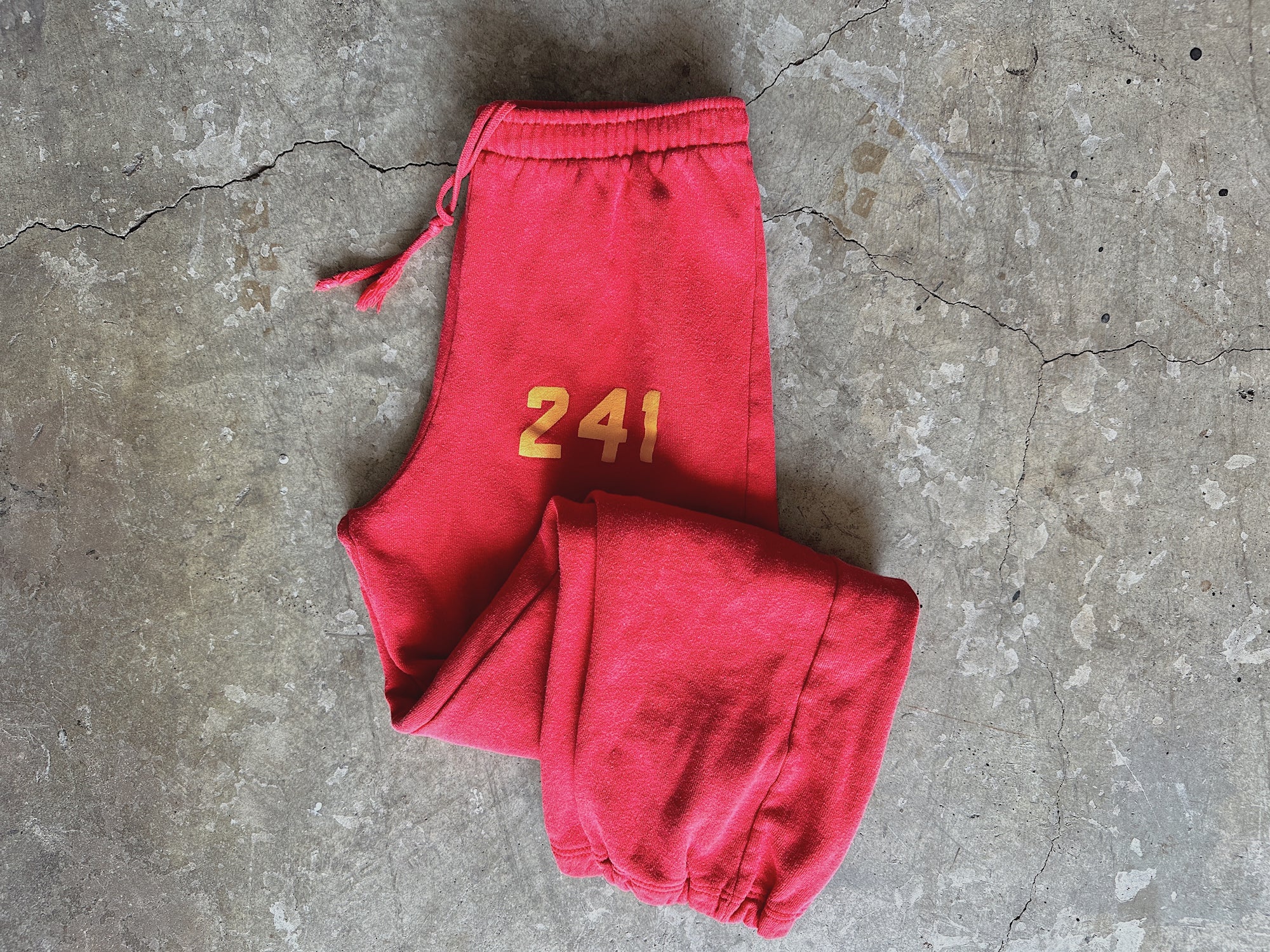 1980s Red Champion Sweatpants