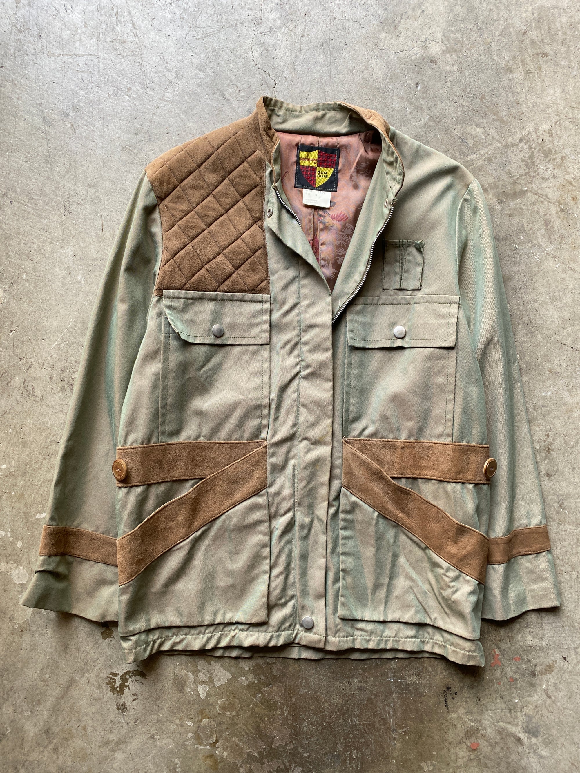 Olive Iridescent Hunting Jacket