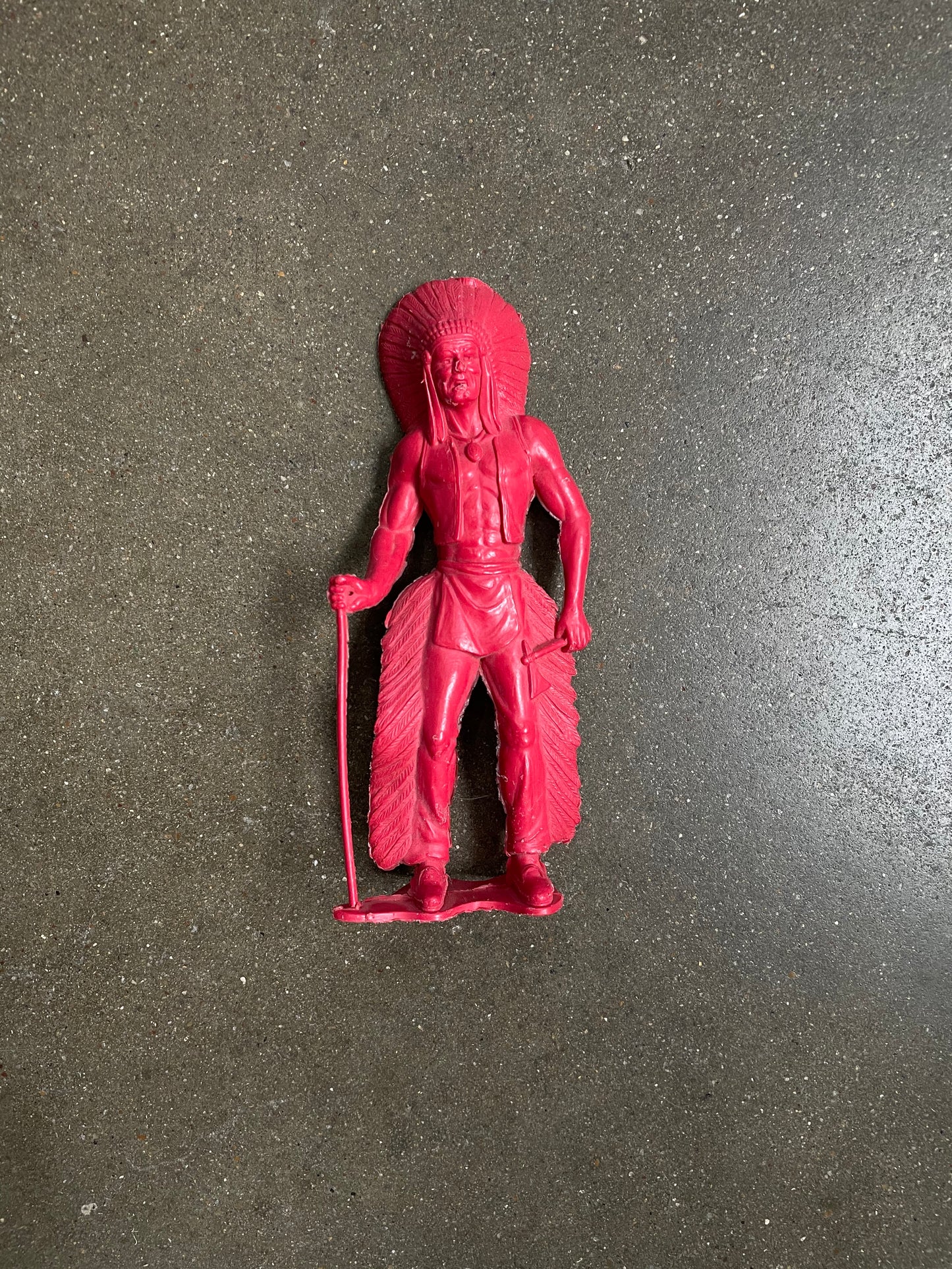 Vintage Plastic Native American Figurines