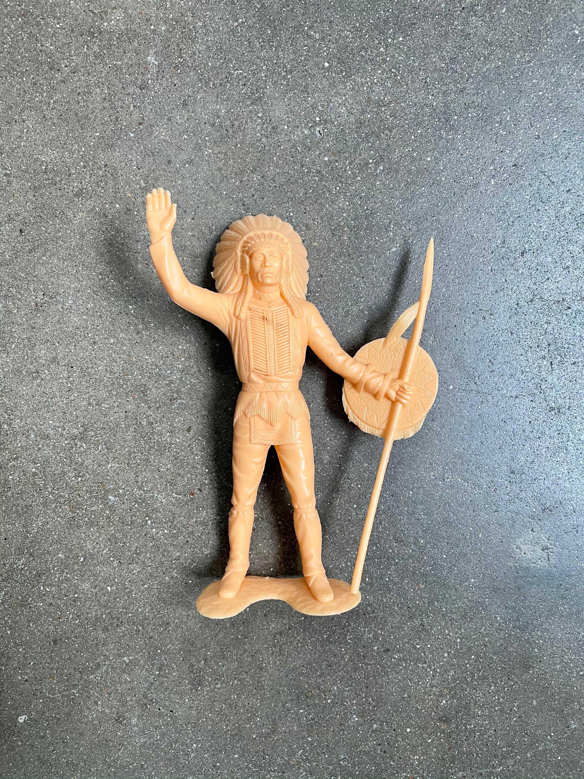 Vintage Plastic Native American Figurines