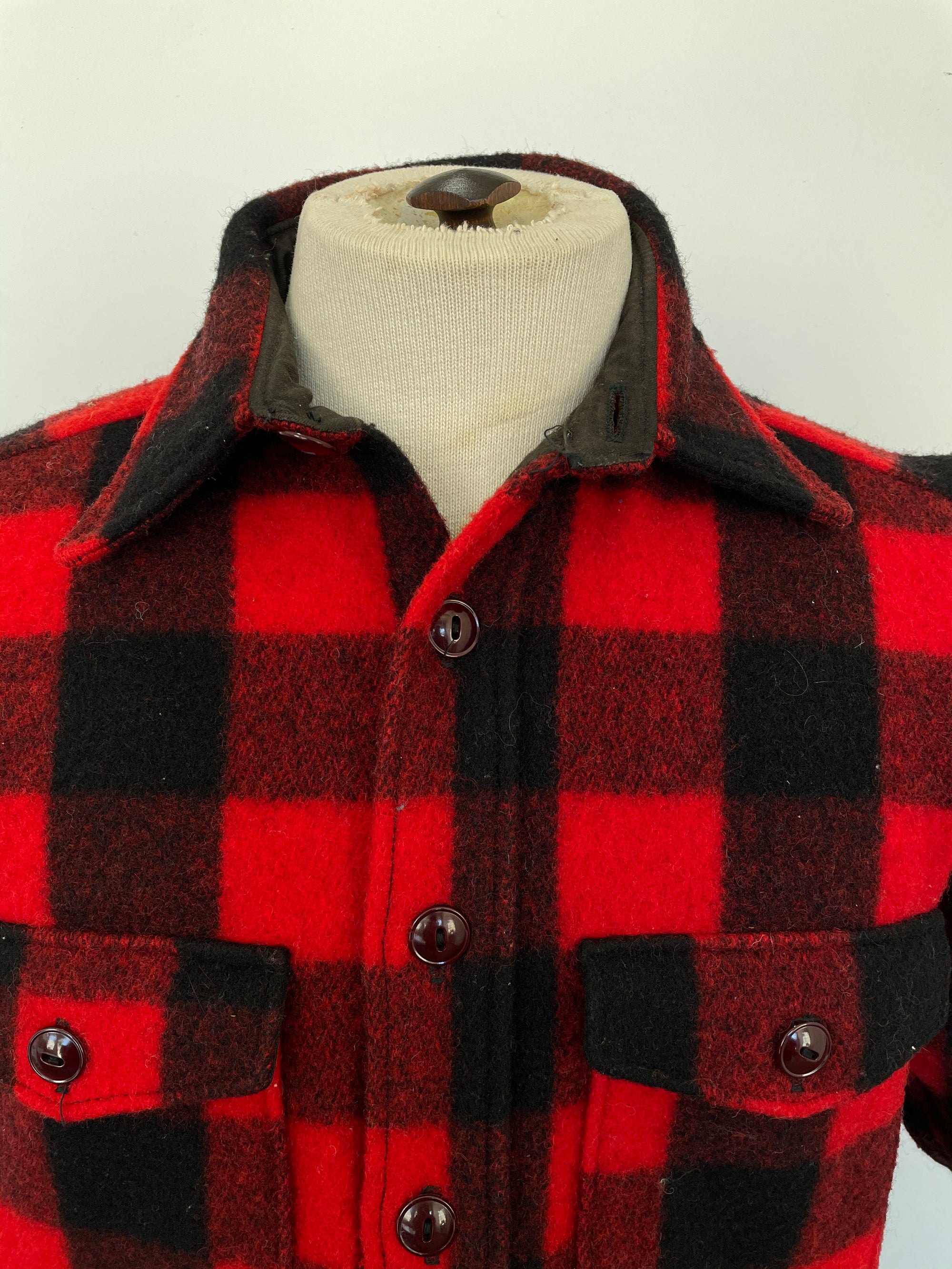 50's Woolrich Buffalo Check Button Up